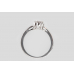 Fehér arany gyémánt gyűrű (Au550GT)